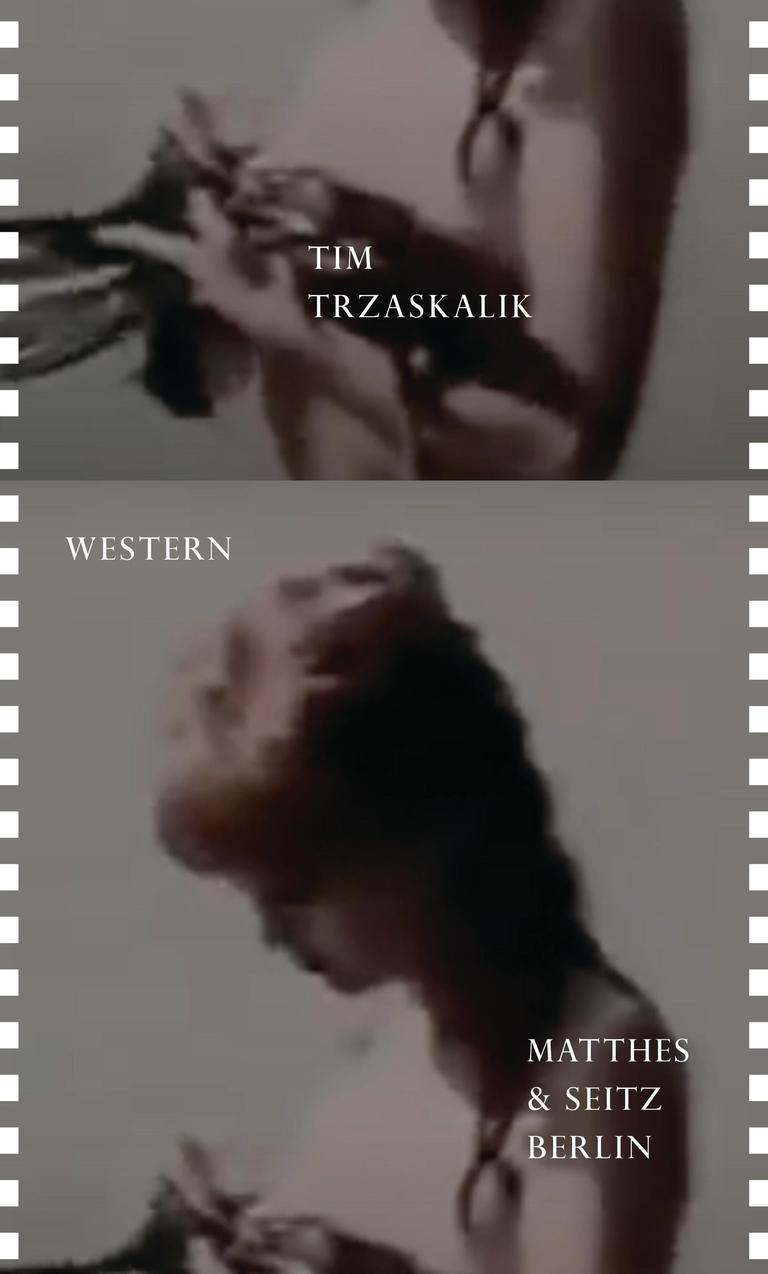 Cover von Tim Trzaskaliks Lyrikband "Western".