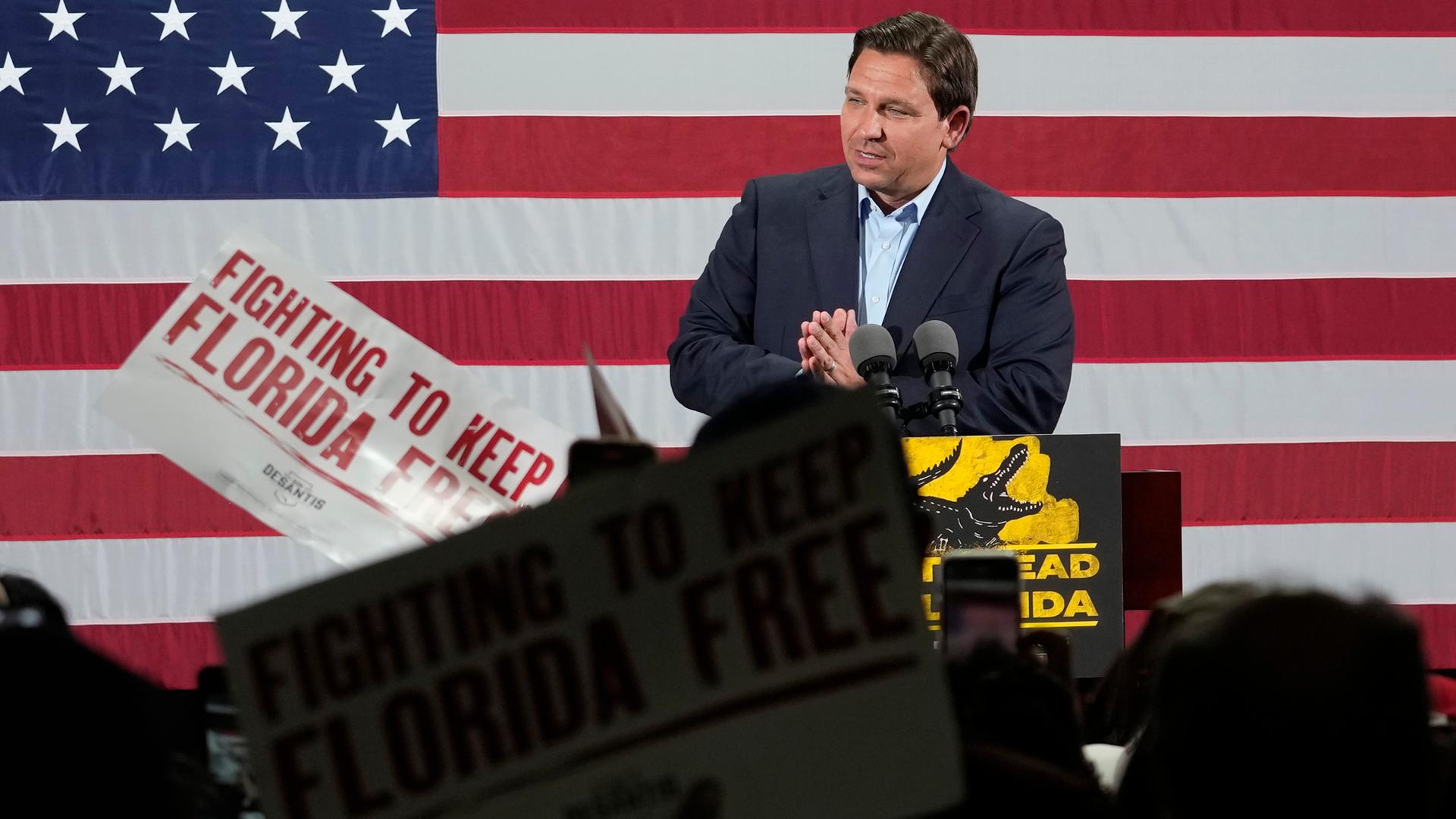 Der Republikaner und Gouverneur Floridas Ron DeSantis.