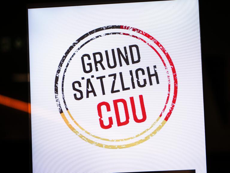 Logo für das neue CDU-Grundsatzprogramm, das die Partei ausarbeiten will