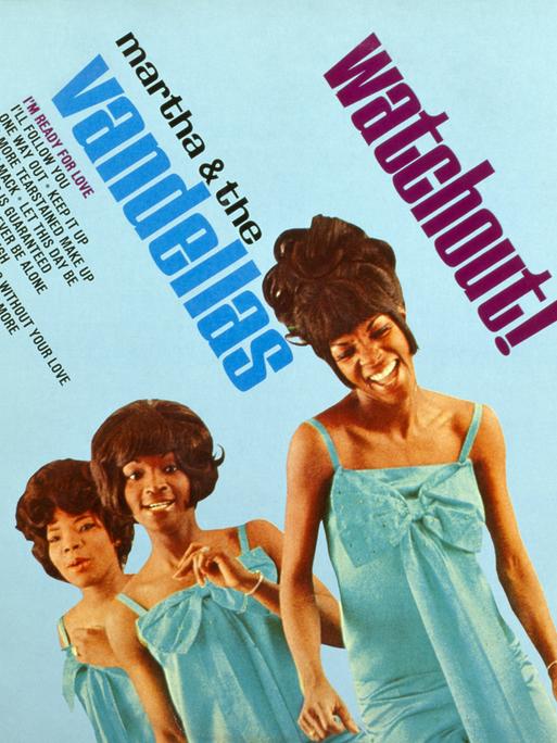 Albumcover "Watchout!" des Soul-Trios "Martha and the Vandellas" 1966. Albumcover "Watchout!" des Soul-Trios "Martha and the Vandellas" 1966.