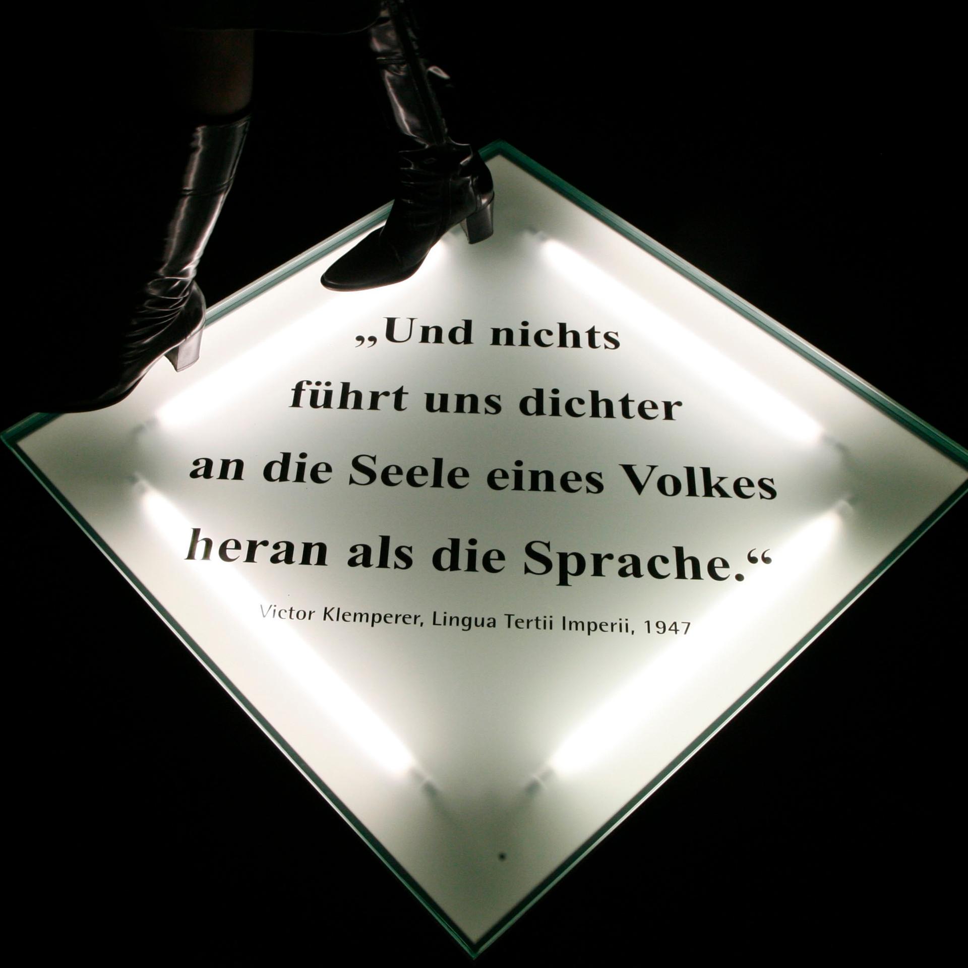 Victor Klemperer: LTI - Ist "Nie wieder!" wirklich jetzt?