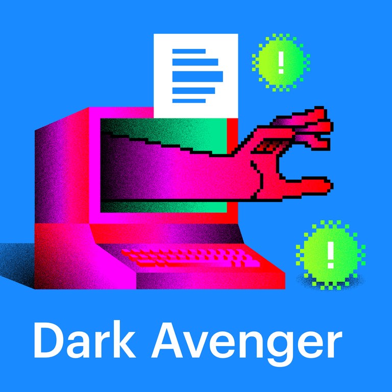 Dark Avenger Podcast Cover
