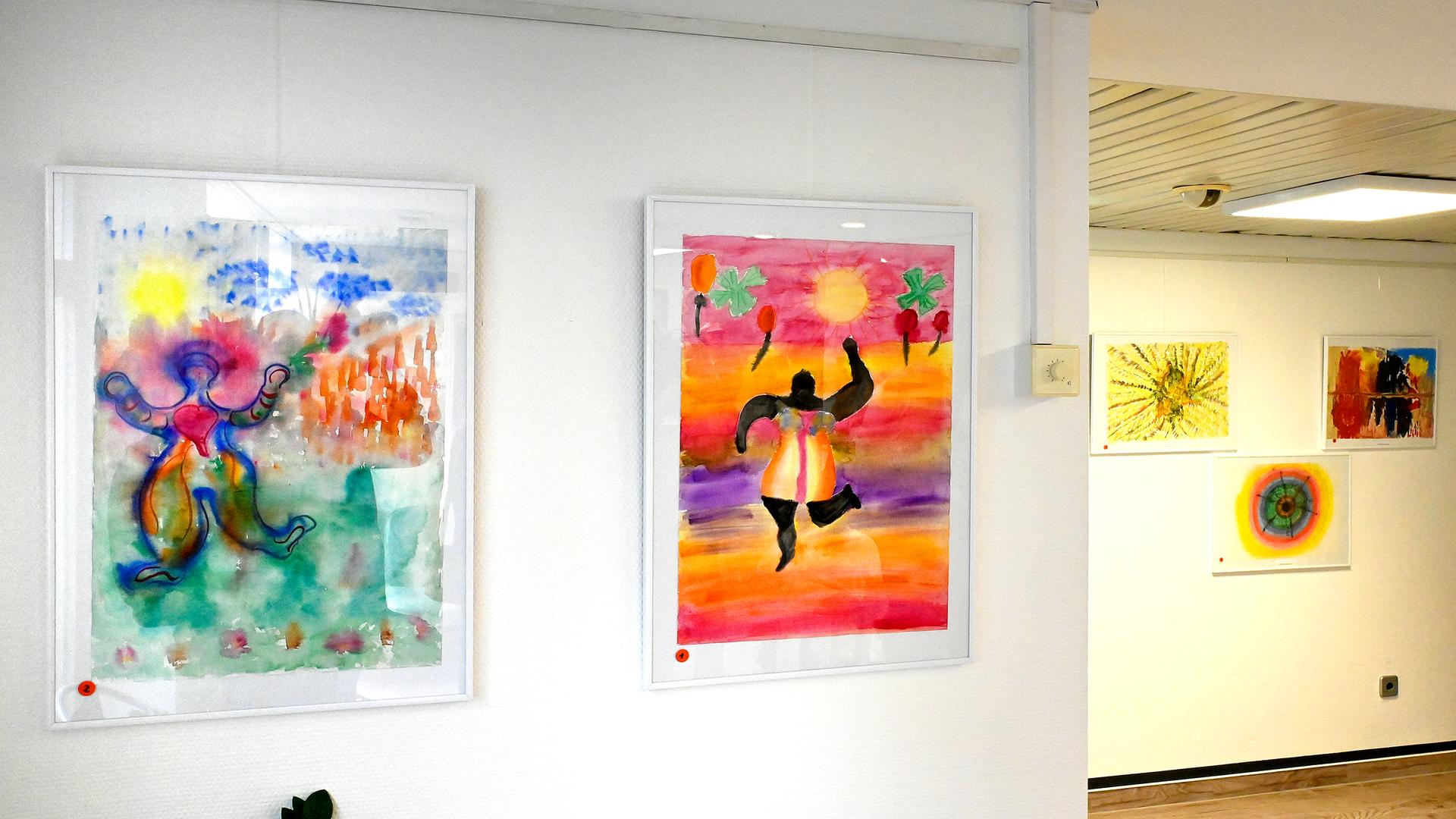 Gemäldeausstellung im Klinikum Blankenstein in Hattingen