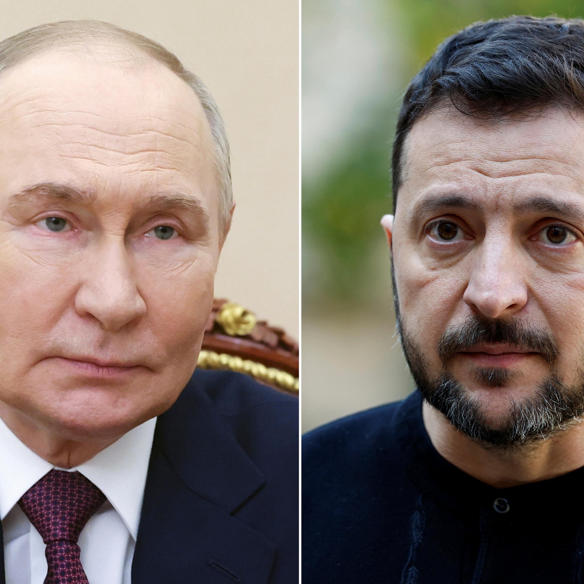 Russischer Angriffskrieg - Präsident Selenskyj bietet Kreml-Chef Putin persönliches Treffen an