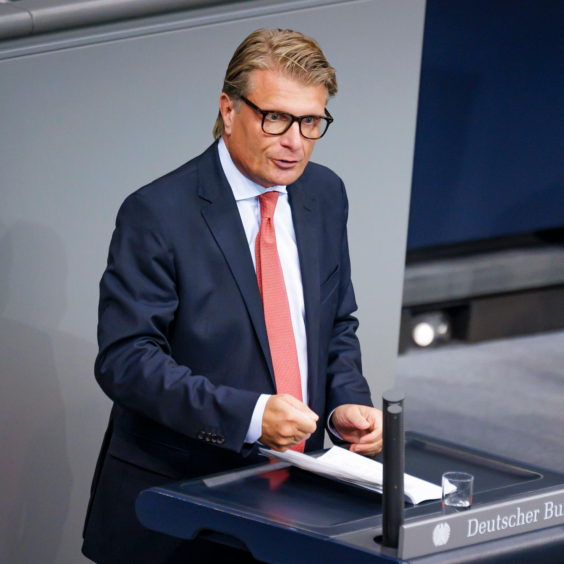 Thomas Bareiß, MdB, CDU, spricht im Bundestag.