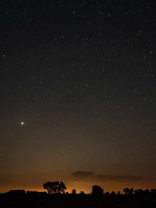 Unzählige Sterne sind im Sternenpark Westhavelland am Nachthimmel zu sehen