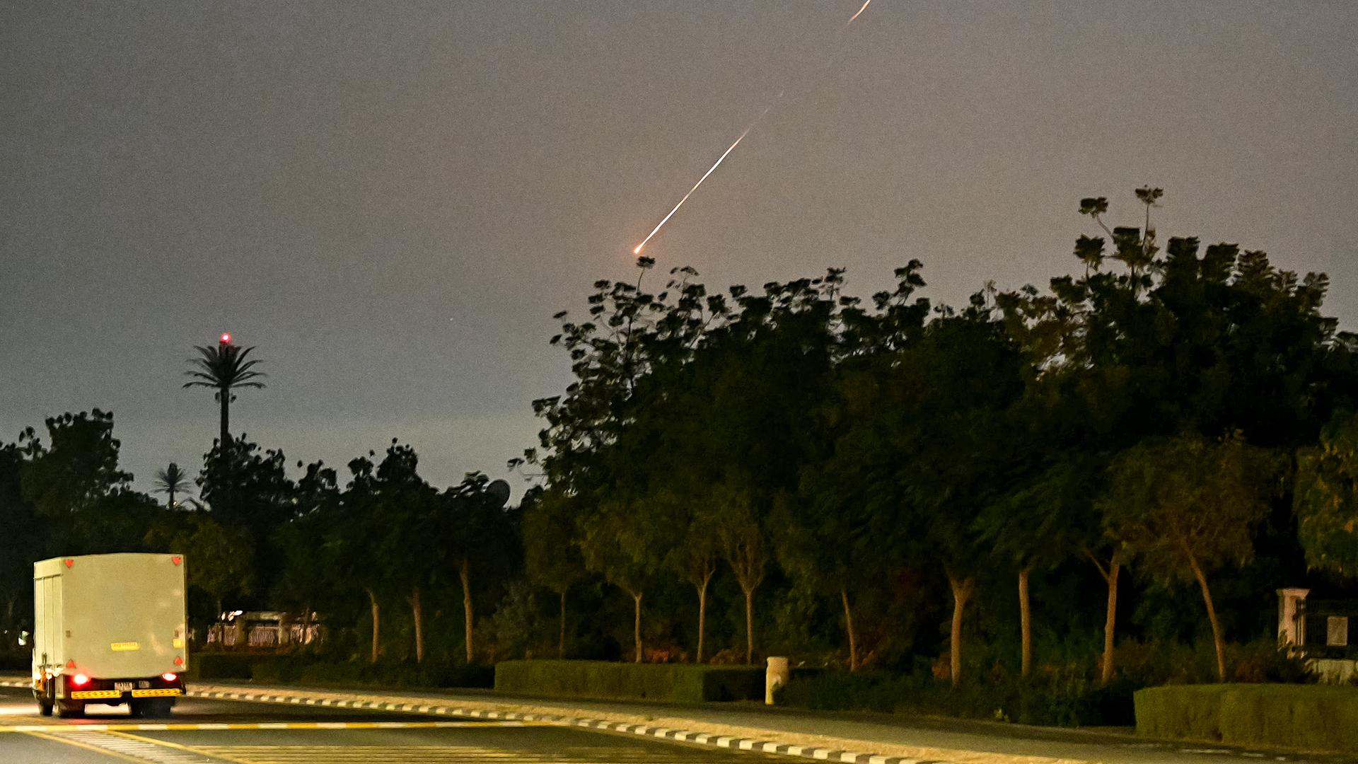 Iranischer Luftangriff auf Dubai.