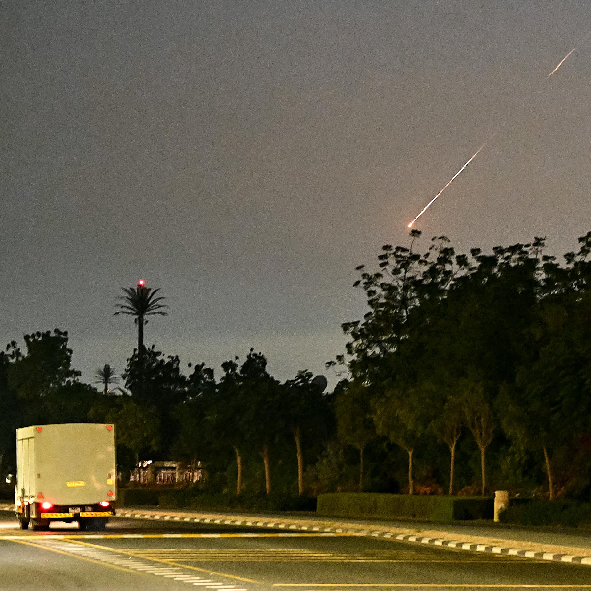 Iranischer Luftangriff auf Dubai.