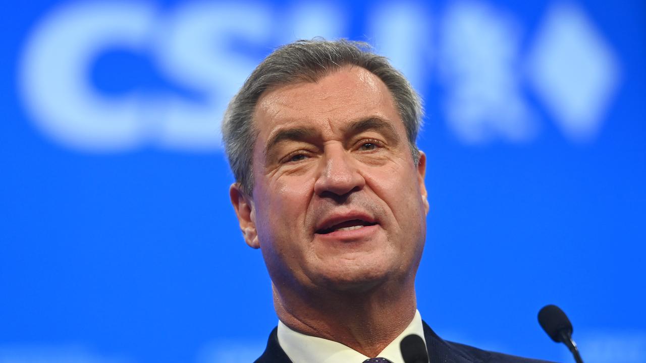 Markus Söder, Ministerpräsident von Bayern und CSU-Vorsitzender Markus Söder, Ministerpräsident von Bayern und CSU-Vorsitzender