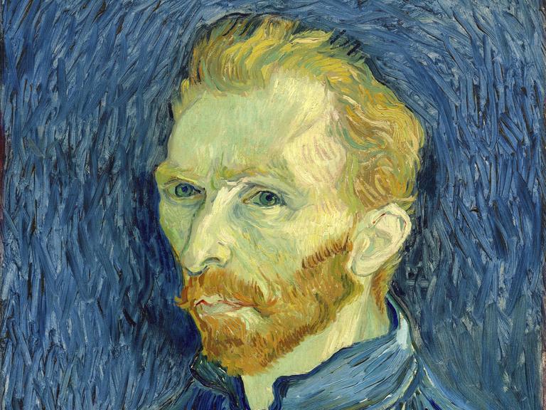 Selbstporträt des Vincent Willem van Gogh, niederländischer Maler und Zeichner.