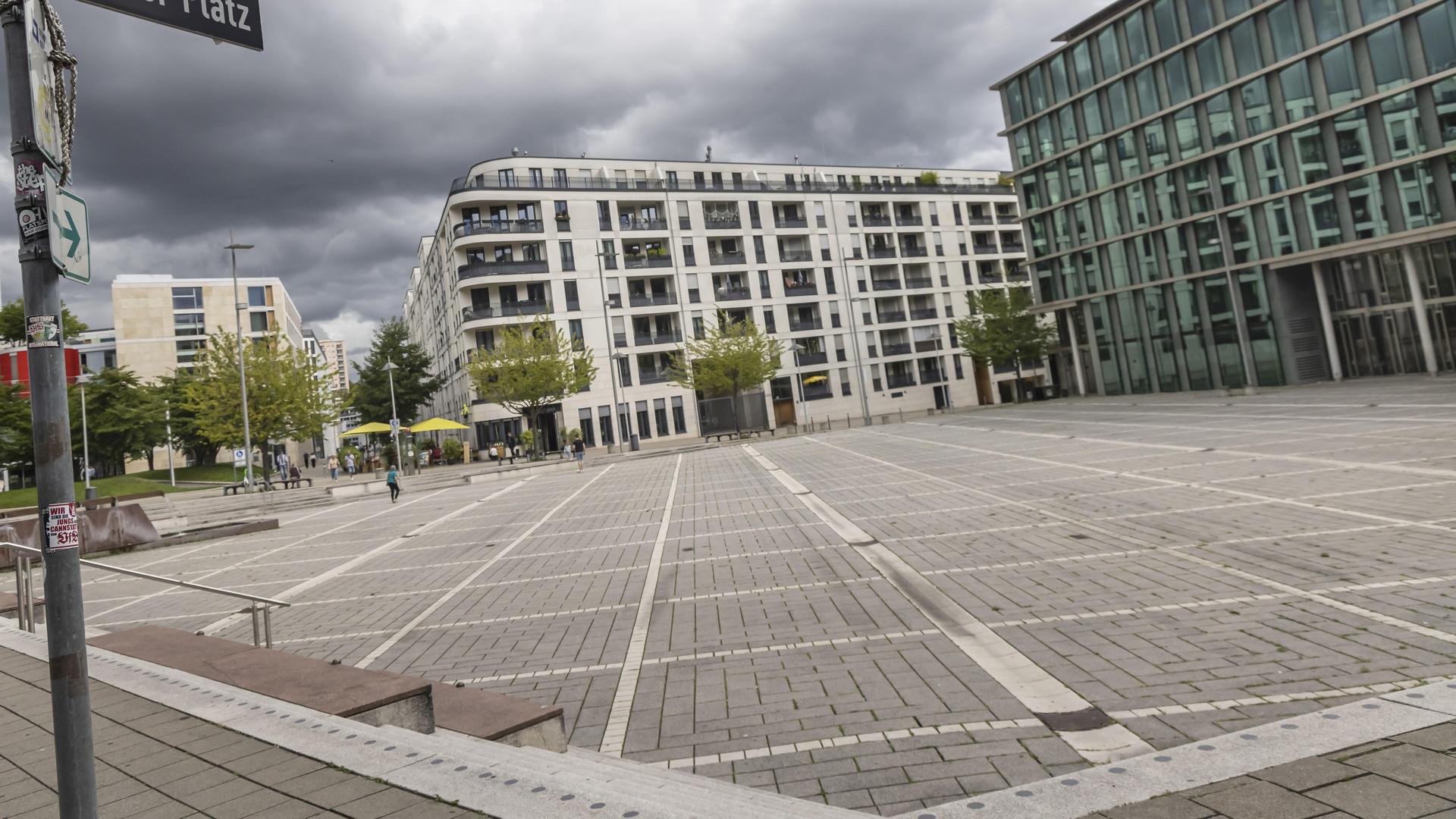 Der Pariser Platz in Stuttgart