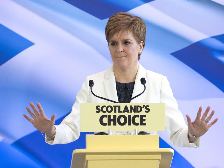 Die schottische Ministerpräsidentin will ein zweites Unabhängigkeitsreferendum abhalten lassen