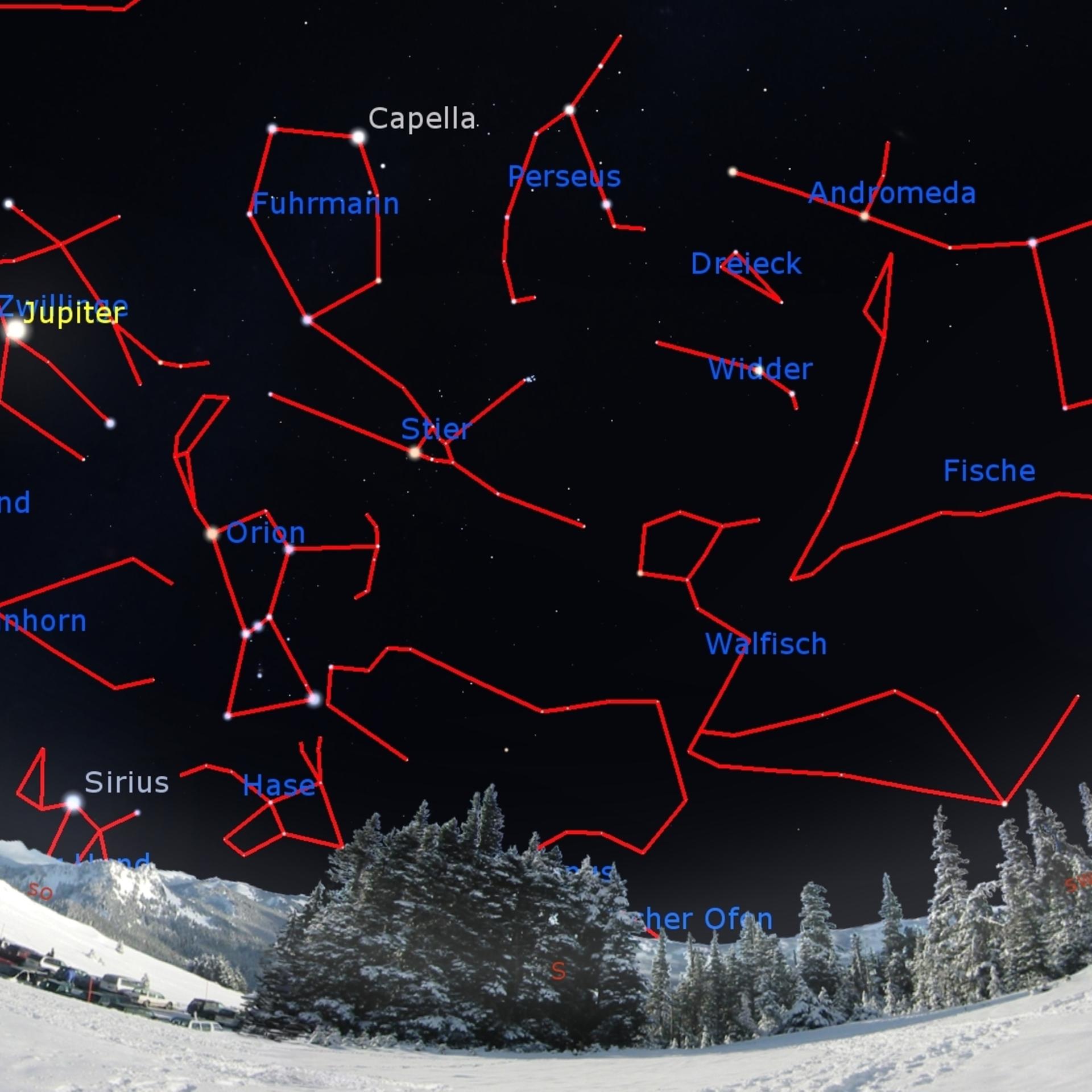 Capella im Fuhrmann - Der Stern mit den vier Zicklein