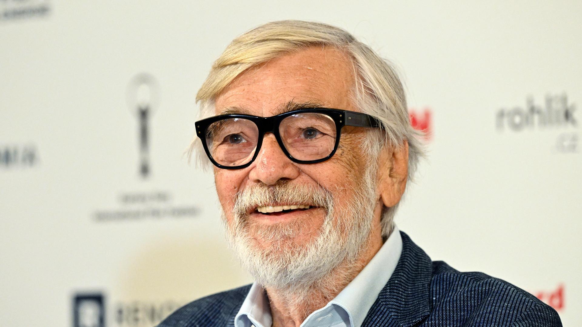 Der Präsident des Karlsbader Filmfestivals, Jiri Bartoska. Der Präsident des Karlsbader Filmfestivals, Jiri Bartoska.