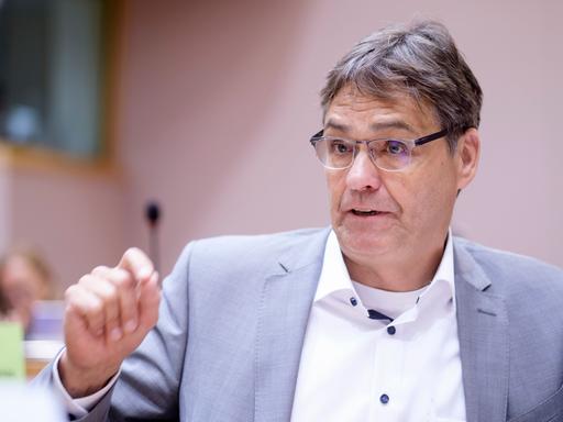 Peter Liese von der EVP im September 2022 im Europaparlament