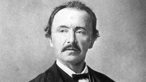 Heinrich Schliemann im Jahr 1880