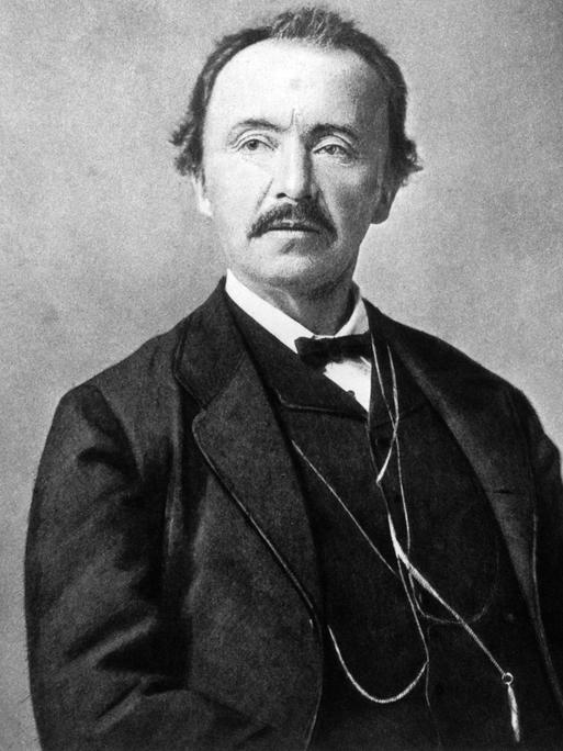 Heinrich Schliemann im Jahr 1880