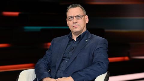 Lars Wendland, Polizeigewerkschafter, in der Talkshow Markus Lanz im ZDF 