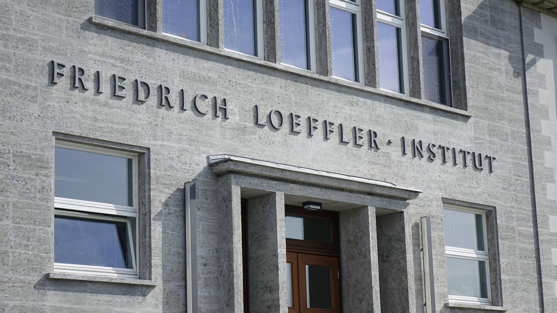 Friedrich-Loeffler-Institut, Greifswald, Insel Riems, Mecklenburg-Vorpommern. Das Friedrich-Loeffler-Institut ist das Bundesforschungsinstitut für Tiergesundheit.