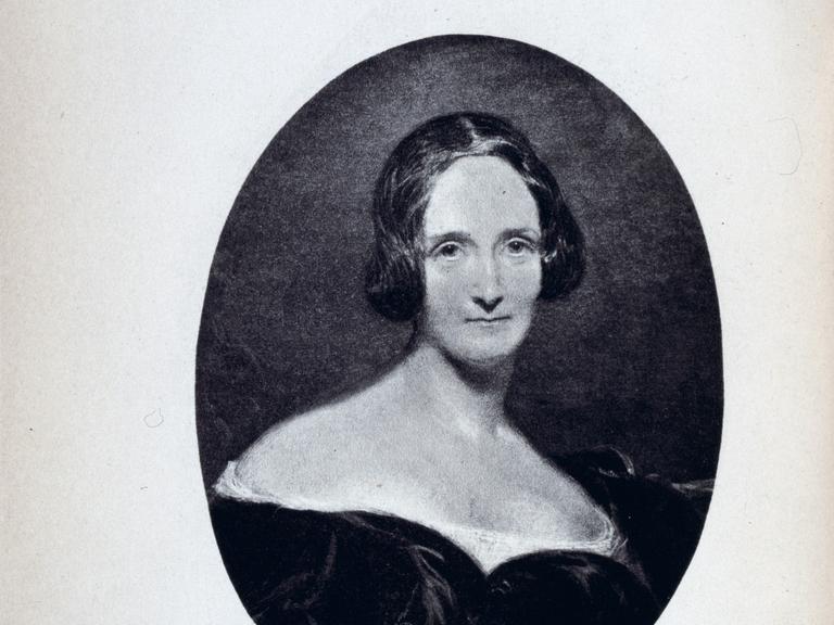 Die englische Schriftstellerin Mary Wollstonecraft Shelley, die von 1797 bis 1861 lebte