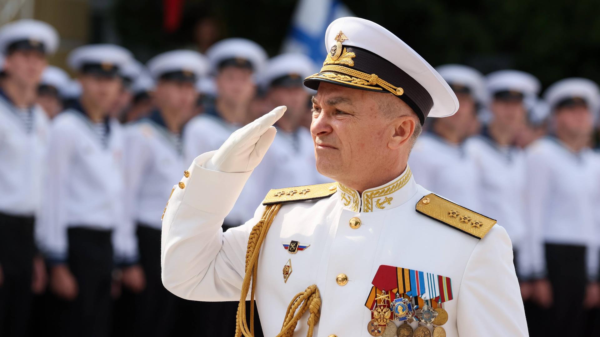 Viktor Sokolow, Oberkommandeur der russischen Schwarzmeerflotte