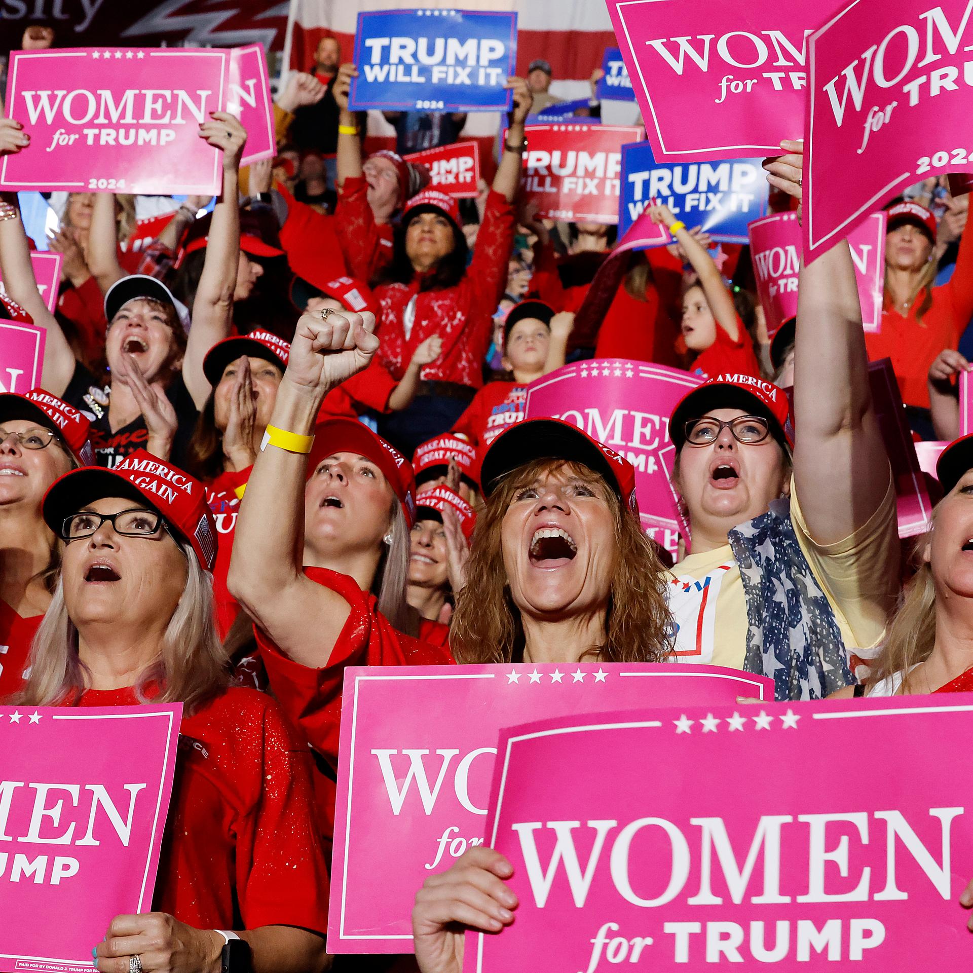 Play MAGA-Frauen - Können Feministinnen für Trump sein?