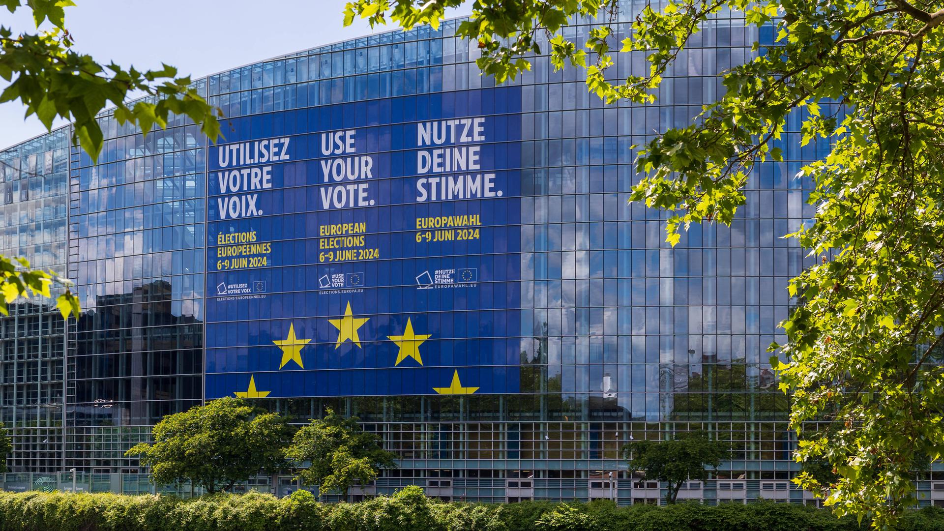 Das Europäische Parlament in Straßburg ist neben Brüssel das zweite EU-Parlamentsgebäude. 