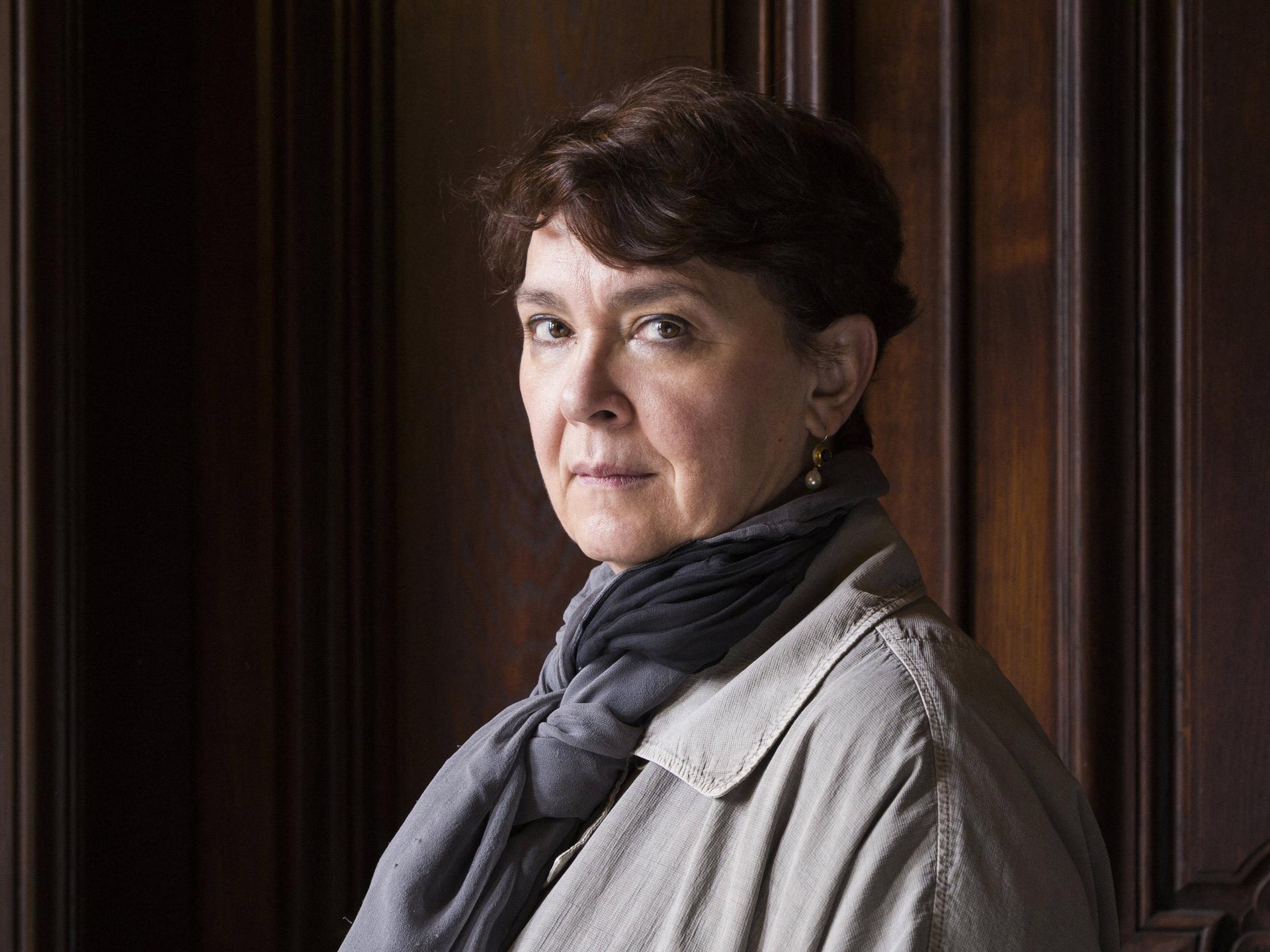 Porträt der serbischen Schriftstellering Jelena Volic