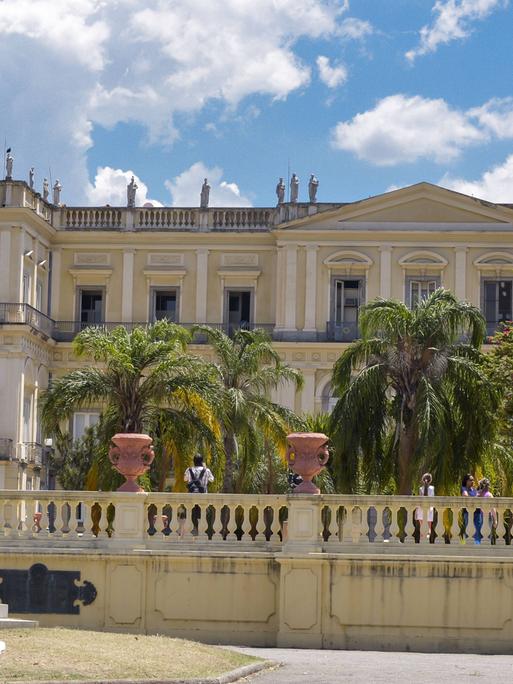 Brasilianisches Nationalmuseum in Rio de janeiro, Brasilien PUBLICATIONxNOTxINxBRA CelsoxPupoBrazilian National Museum in Rio de Janeiro Brazil PUBLICATIONxNOTxINxBRA CELSOxPUPO