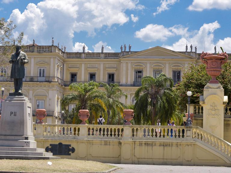 Brasilianisches Nationalmuseum in Rio de janeiro, Brasilien PUBLICATIONxNOTxINxBRA CelsoxPupoBrazilian National Museum in Rio de Janeiro Brazil PUBLICATIONxNOTxINxBRA CELSOxPUPO