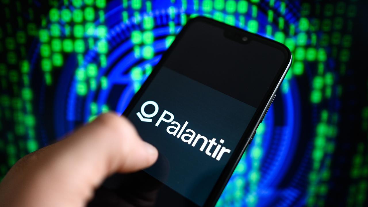 April 25, 2024, Poland: In this photo illustration the Palantir logo is displayed on a smartphone with coding on the background. (Credit Image: © Omar Marques/SOPA Images via ZUMA Press Wire