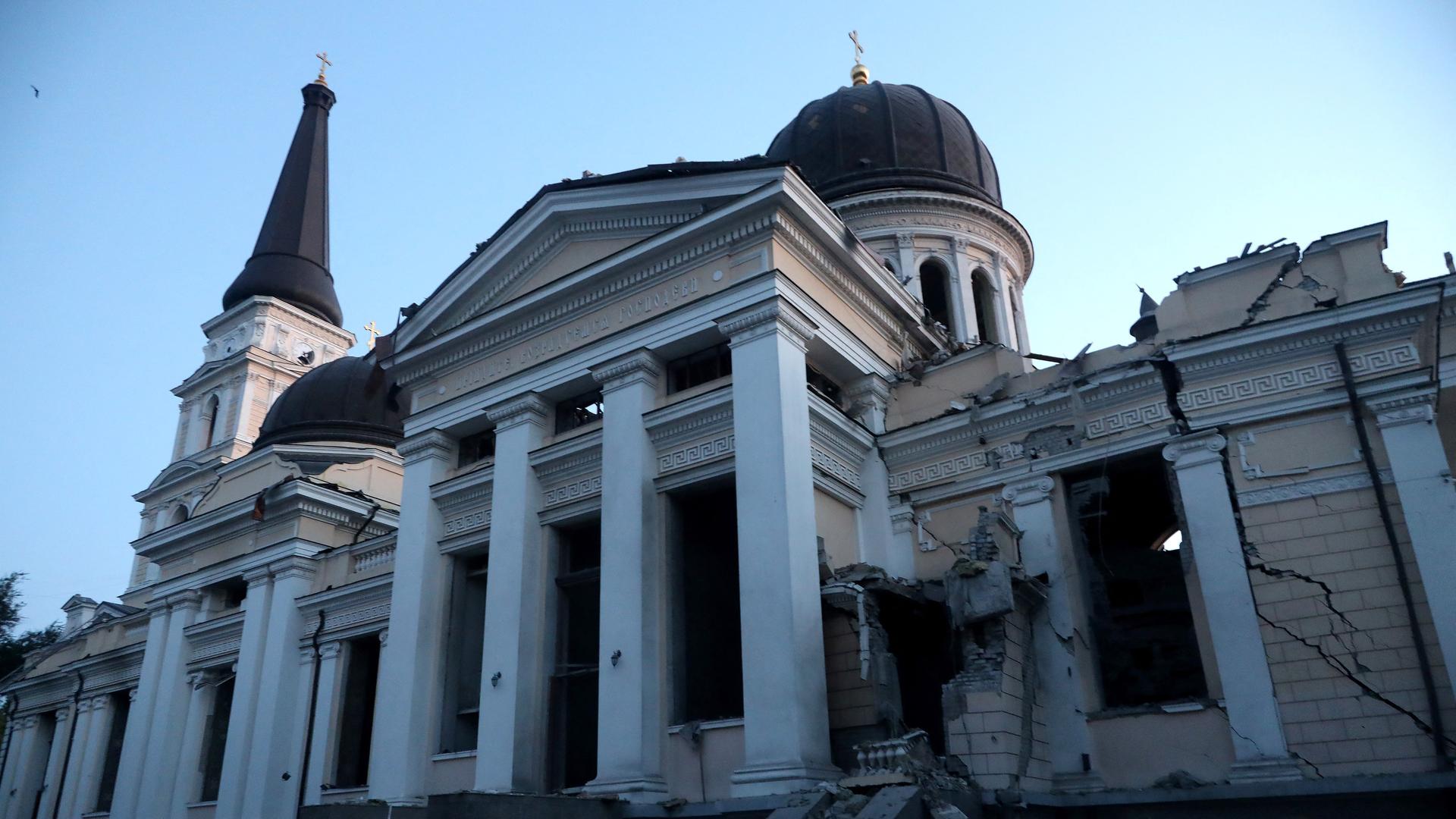 Ukraine Unesco verurteilt russischen Luftangriff auf Odessa