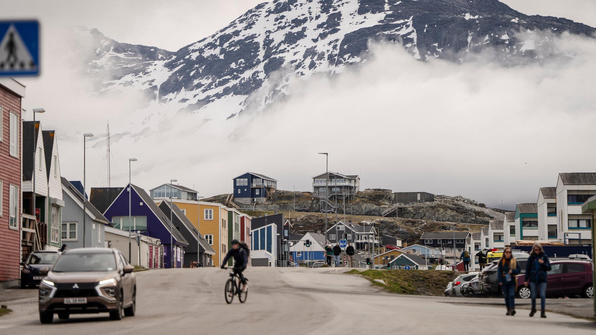 Mood pictures from Nuuk, Greenland, Saturday, June 14, 2025. (Photo: Mads Claus Rasmussen/Ritzau Scanpix)