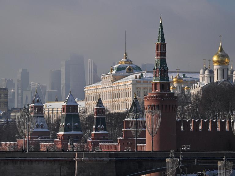 Dieses Foto wurde am 4. Februar 2026 aufgenommen und zeigt den Kreml im Zentrum Moskaus.