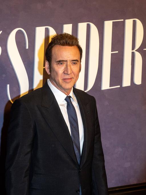 Der US-Schauspieler Nicolas Cage bei der Premiere der Serie "Spider Noir" von Amazon Prime. 
