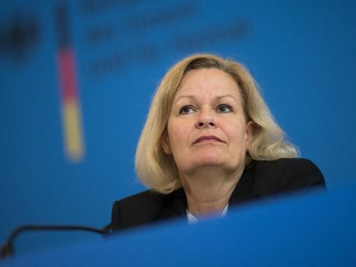 Bundesinnenministerin Nancy Faeser (SPD)