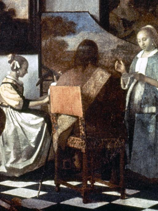 Das Gemälde 'Das Konzert' von Jan Vermeer van Delft.