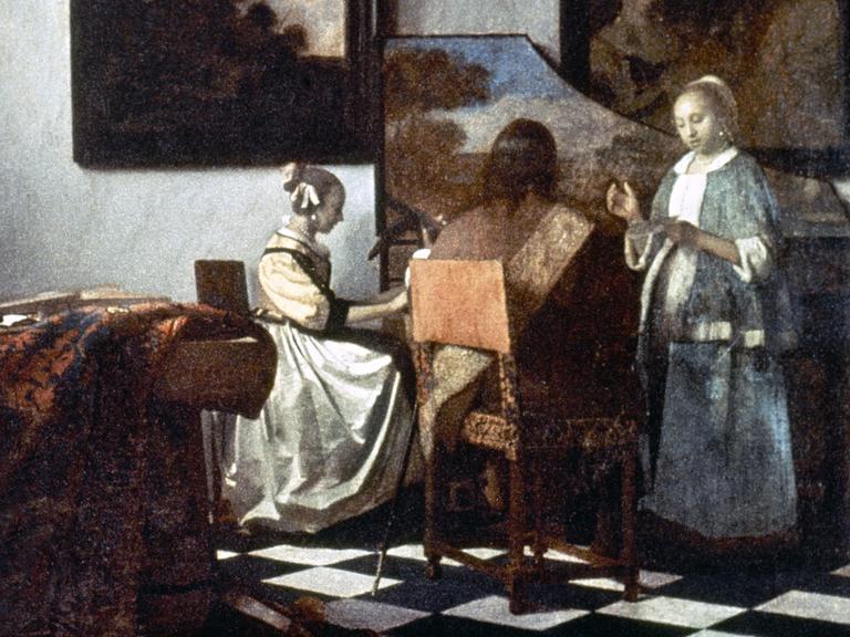 Das Gemälde 'Das Konzert' von Jan Vermeer van Delft.