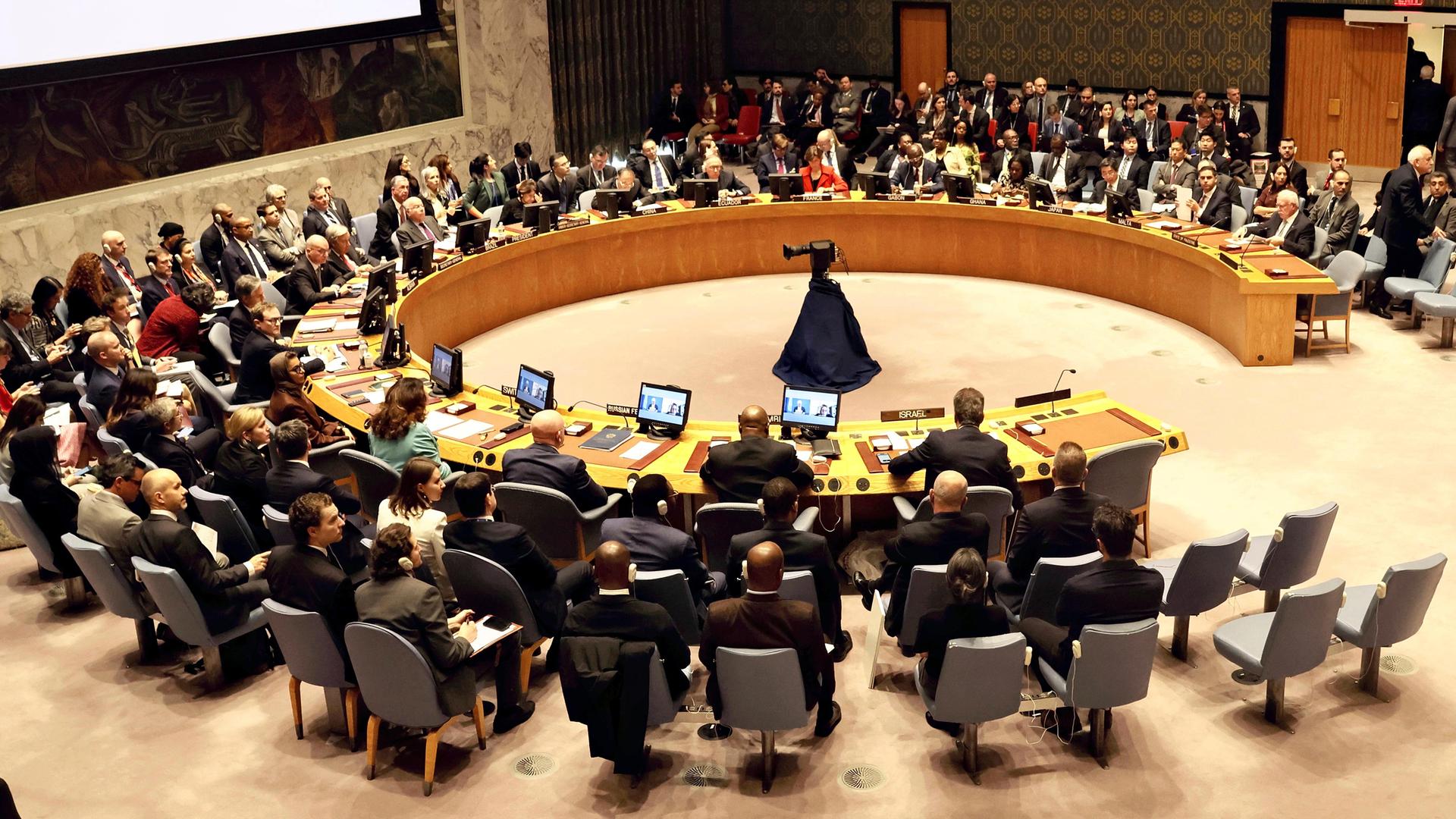 Sitzung des UN-Sicherheitsrats (25.10.2023)