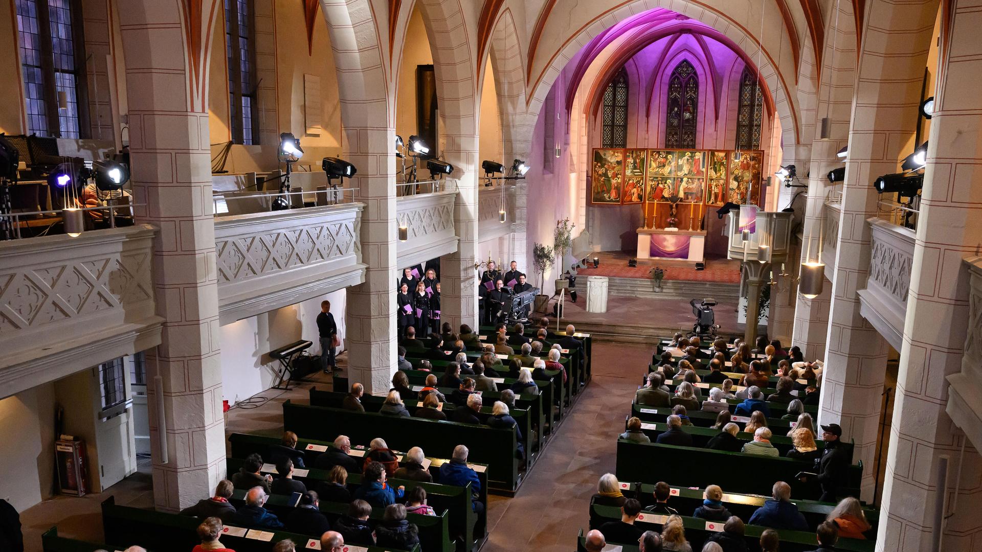 Fernsehgottesdienst in der St. Albanikirche in Göttingen Fernsehgottesdienst in der St. Albanikirche in Göttingen