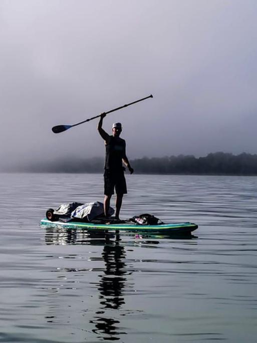 Stand-up-Paddler Timm Kruse