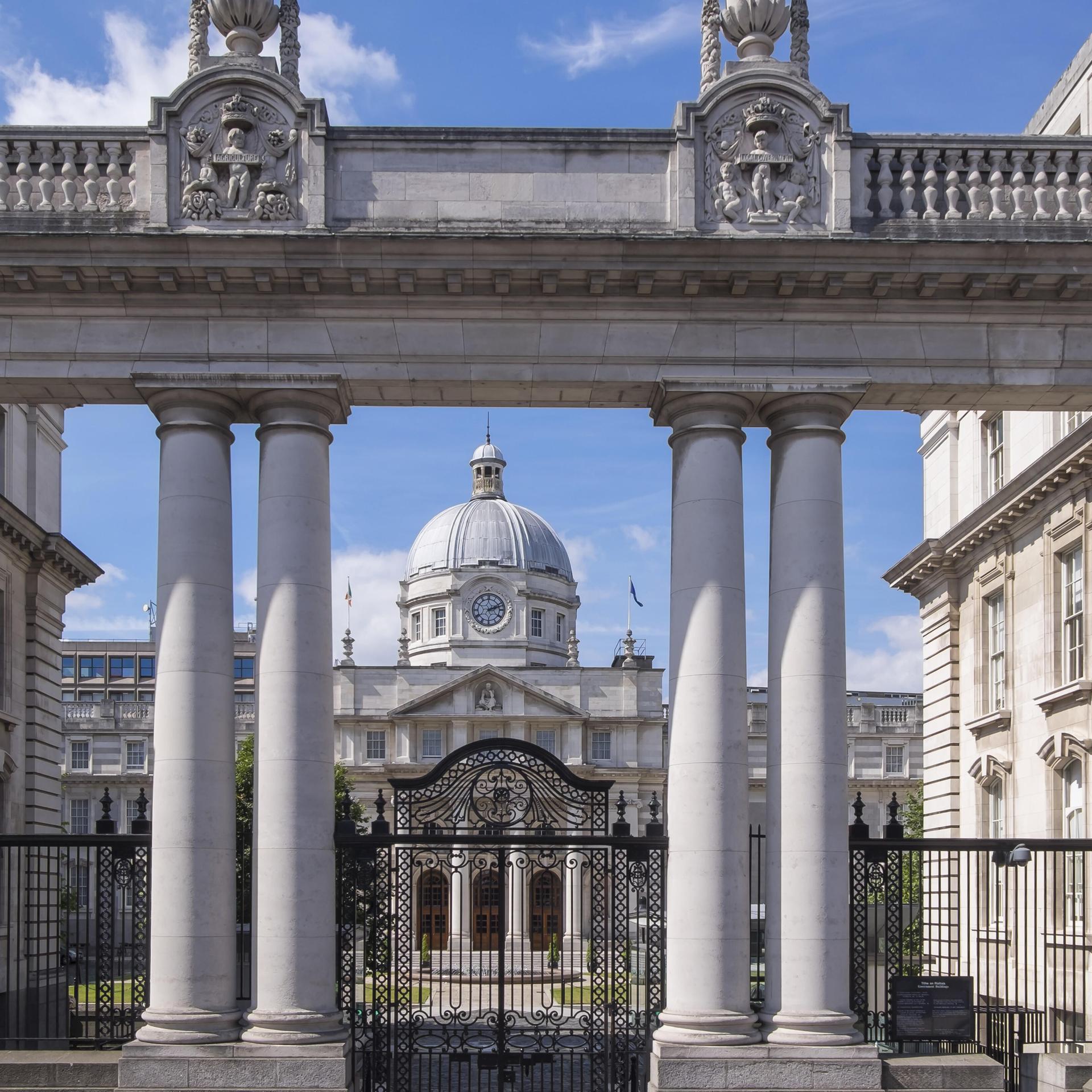 Der Regierungssitz des Premierministers in der irischen Hauptstadt Dublin