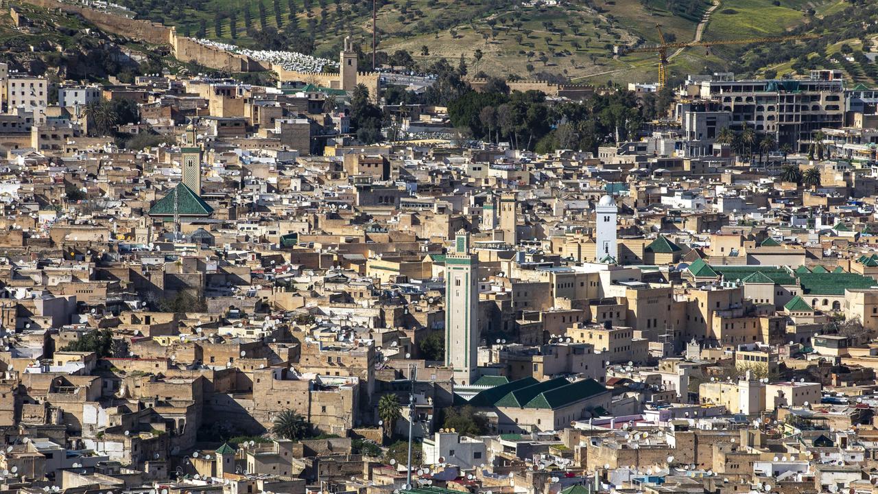 Blick auf die Stadt Fès, Marokko