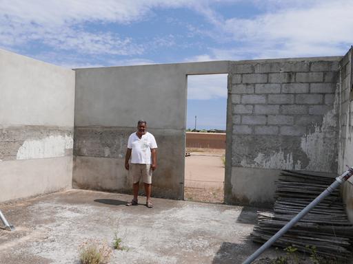 Abdelkrim Sid im Lager Rivesaltes