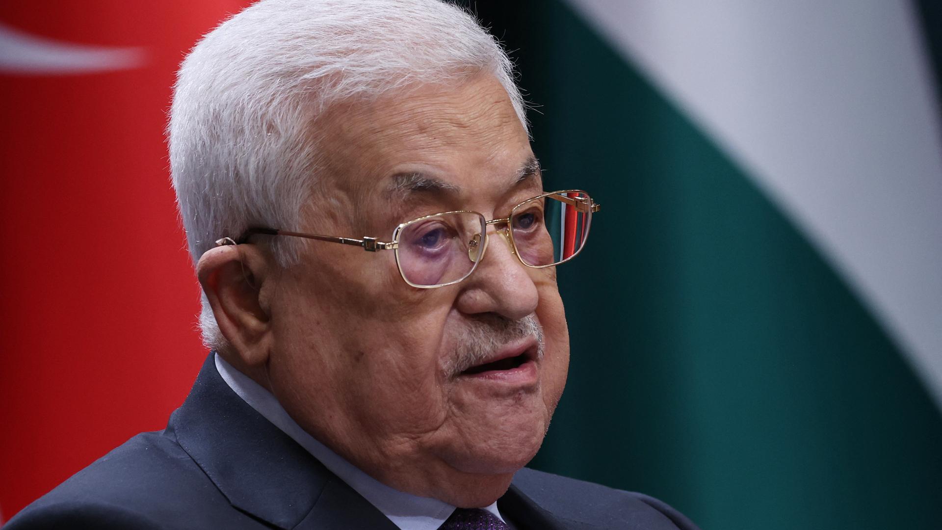 Palästinenserpräsident Mahmud Abbas
