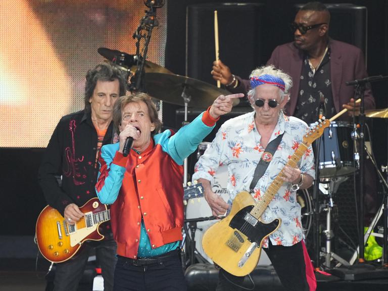 Rolling Stones auf der Berliner Waldbühne