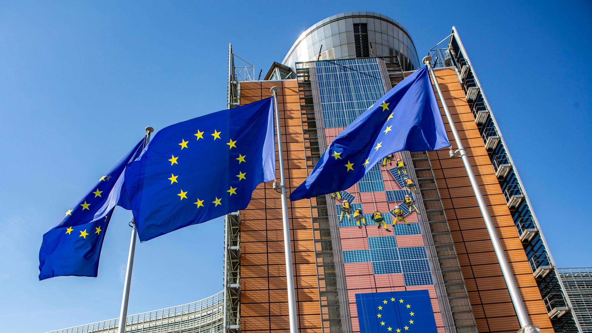 Das 1963 bis 1967 erbaute Berlaymont-Gebäude in Brüssel ist der Sitz der Europäischen Kommission