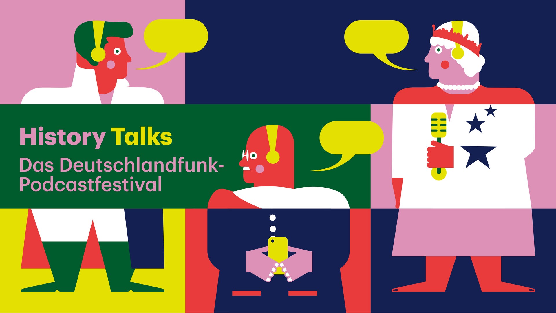 Grafik Podcastfestival History Talks