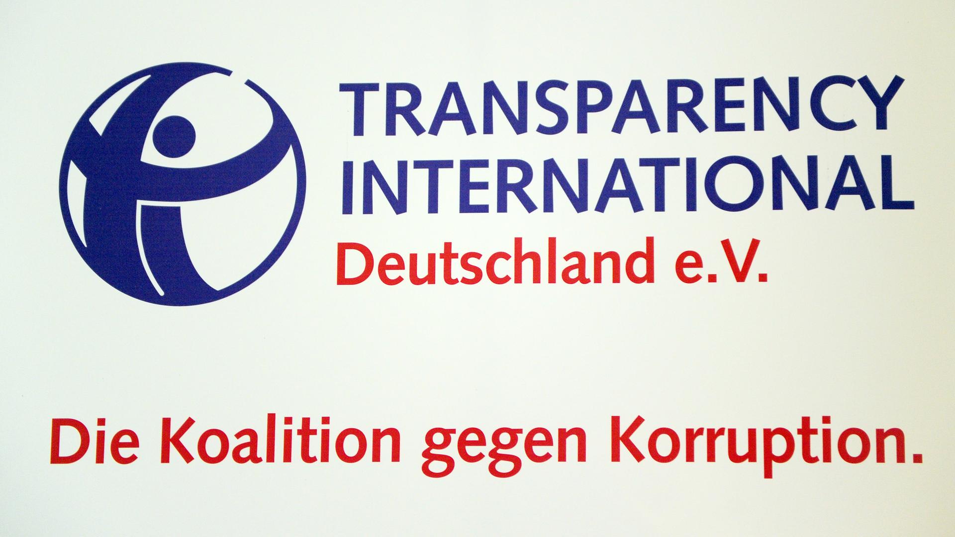 Das Logo von Transparency International Deutschland e.V. 