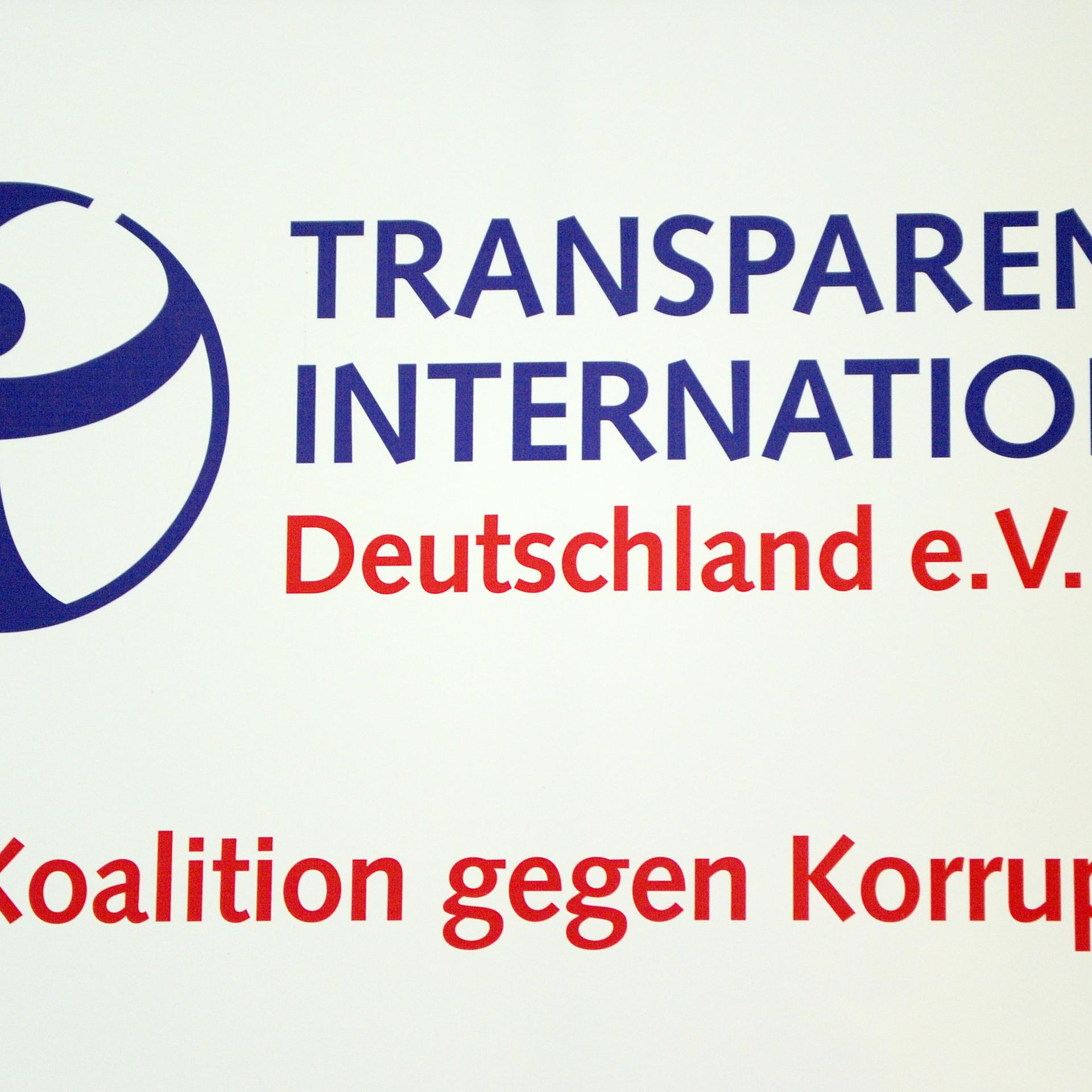 Das Logo von Transparency International Deutschland e.V. 